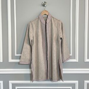 Au Fil d’Or Marrakesh Luxury Handmade Kaftan Coat - Like New - Medium M